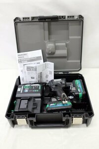 □未使用品□Hikoki　コードレスインパクトドライバ　WH36DD(2XPBSZ)　Bluetooth電池2個　ストロングブラック（10424030203494WY）