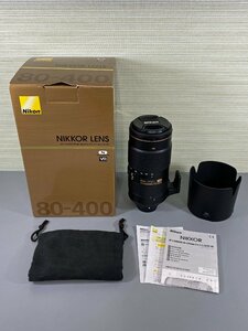 ★中古品★ Nikon レンズ AF-S NIKKOR 80-400mm f/4.5-5.6G ED VR （12224030503767MI）