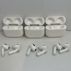 Apple純正　正規品　AirPods　第3世代　A2566 3個まとめ売り　1円スタート