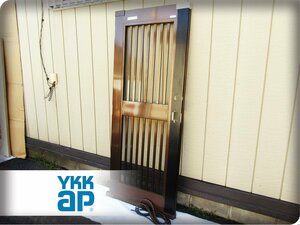 ■未使用品■YKK ap■玄関ドア（扉のみ）■ブロンズYB DD-N34-R■ガラス後入れ型■khhxn634k