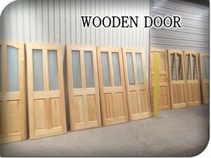 ■未使用品■WOODEN DOOR■木製ドア/室内ドア/内装ドア■リビングドア■9枚■khhw53m