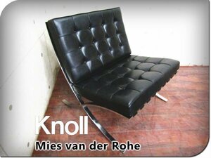  выставленный товар /Knoll/ высший класс /mi-s вентилятор Dell low e/Barcelona Chair/ Barcelona стул / чёрный общий кожа / дизайнерский современный /1 местный . диван /125 десять тысяч /eee5800k