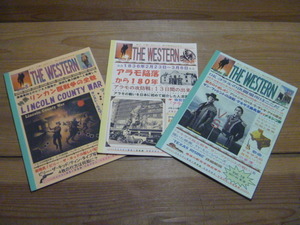 KB ＜【BACK IN THE WESTERN AGAIN】Vol.16/17/19 3冊セット＞　ウエスタン　外国語雑誌　英語　ハリウッド　西部劇　古本 古書