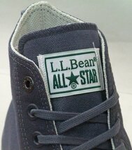 送料無料 CONVERSE ALL STAR 100 L.L.Bean HI ストーングレー 27.5cm コンバース オールスター LLビーン 撥水 ハイカット スニーカー_画像4