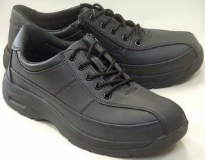  бесплатная доставка Asics коммерческое предприятие te расческа -TM-3016 удобный прогулочные туфли черный 26.0cm широкий 4E casual . скользить подошва застежка-молния есть джентльмен обувь 