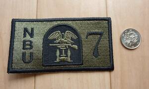 ☆Naval Beach Unit Seven　NBU7 :US NAVY:アメリカ海軍:未使用品:送料込