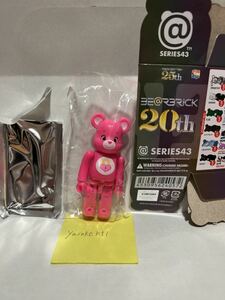 新品 未開封 ベアブリック be@rbrick シリーズ series 43 裏 アニマル animal ケア ベア care bear 100% medicom toy メディコムトイ