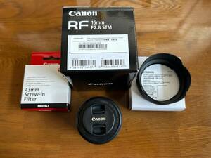 Canon　RF16mm F2.8 STM　中古美品