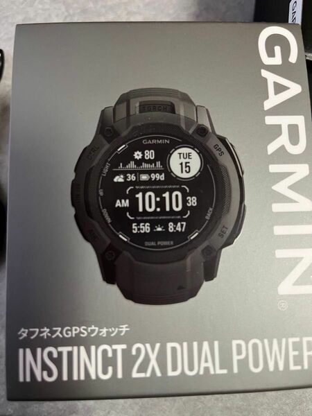 GARMIN INSTINCT 2X Graphite Dual Power