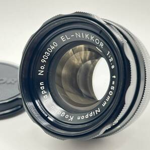  【ジャンク品】  Nikon EL Nikkor 50mm f/2.8 ケース 箱付 返品不可の画像2