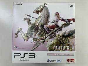 【未使用品】PlayStation3本体 250GB FINAL FANTASY XIII LIGHTNING EDITION（CECH-2000B FF)