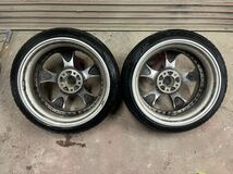 ワーク　VS KF 10.5j＋7 中古　work シルビア　スカイライン　など_画像2