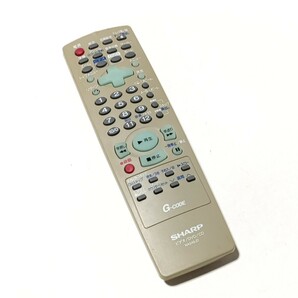 J 保証有り　良品　送料無料　シャープ SHARP　ビデオ・DVD・CDリモコン　　　NA549JD