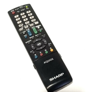  H 保証有り　良品　送料無料　 シャープ AQUOS 　テレビ　 リモコン 『 GA995WJSA 』　( LC-24K7 LC-22K7 LC-19K7 )