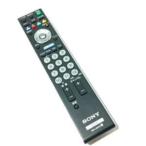 L 保証有り　美品　良品　送料無料　SONY 　ソニー 　テレビリモコン 　RM-JD015 