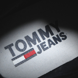 【トミーヒルフィガー】 カラーブロック ハイカットスニーカー クリアソール 26.5cm トリコロール TOMMY JEANSの画像7