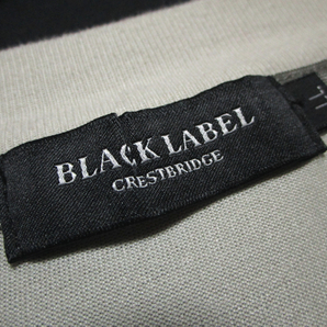 【ブラックレーベル クレストブリッジ】 バックCBチェック 長袖カットソー サイズLL ベージュ BLACK LABEL CRESTBRIDGEの画像5