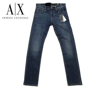 新品 【A/X アルマーニエクスチェンジ】 定価1.9万　J16　ストレッチデニムパンツ　サイズ30　ARMANI　ジョルジオアルマーニジャパン