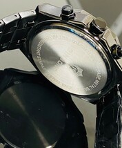 ブランド腕時計　オマージュ　スーツ防水腕時計　ダイバーズウォッチ　ステンレス　サーフィン1333pクォーツ　フルブラックモデル_画像6