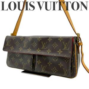 美品 LOUISVUITTON ルイヴィトン モノグラム ヴィバシテMM　M51164　AR0016　ショルダーバッグ　ワンショルダー