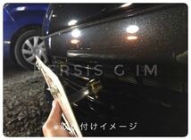 ワンタッチナンバープレート脱着 ナンバーレス 取り外し イベント　ドリフト サーキット スタンス Carshow VIP 旧車 撮影 車高短 深リム_画像7