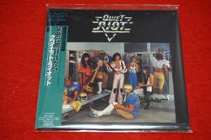 【新品 紙ジャケ '79年作】 QUIET RIOT / 暴動に明日はない +ボーナス・トラック追加収録 クワイエット・ライオット 未開封！