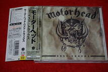 【旧規格盤 '96年作】 MOTORHEAD / Best Tracks 「オーヴァー・ザ・トップ」収録 モーターヘッド 帯付_画像1