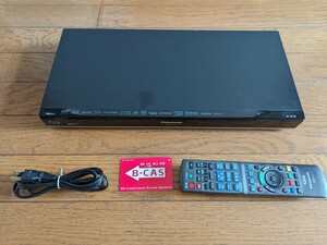 Panasonic ブルーレイレコーダー DIGA DMR-BWT510 リモコン付 動作品