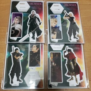 FF 7 リバース　アクリルスタンド　4種　セフィロス クラウド ザックス ヴィンセント　FINAL FANTASY VII REBIRTH　ファイナルファンタジー