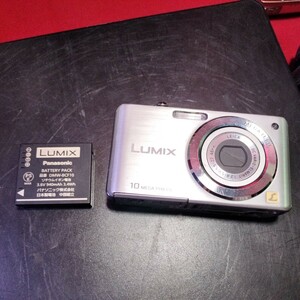 Panasonic LUMIX 10 MEGA PIXELS DMC-F57 動作未確認 パナソニック デジタルカメラ コンパクトデジタルカメラ デジカメ