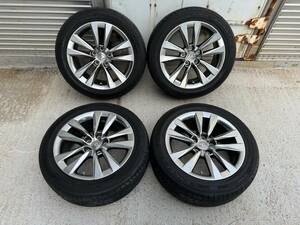 レクサス LS 40系 後期 純正ホイール タイヤ 18インチ 4本 純正 235/50R18 18X71/2J LS460 LS600h 5H PCD120 ホイール 2022年 タイヤ 。。