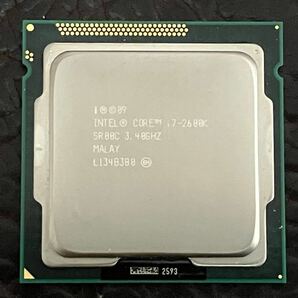 ★ 送料無料 デスクトップPC用CPU ★ intel core i7 2600k 第2世代 Sandy Bridge 3.40～3.80GHz 4コア8スレッド LGA1155 SR00C 動作品