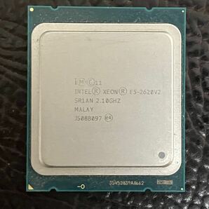 送料無料 デスクトップ・サーバーPC用CPU intel Xeon E5 2620V2 第3世代 Ivy Bridge EP 2.1～2.6GHz 6コア12スレッド LGA2011 SR1AN 動作品