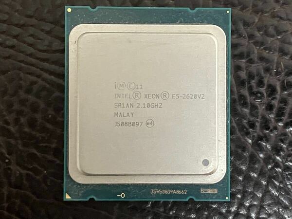 送料無料 デスクトップ・サーバーPC用CPU intel Xeon E5 2620V2 第3世代 Ivy Bridge EP 2.1～2.6GHz 6コア12スレッド LGA2011 SR1AN 動作品