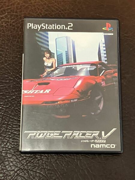 ★ 送料無料 PS2 カーレース ★ リッジレーサー 5 RIDGE RACER 動作確認済 説明書付き ★