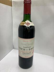 #3941 【未開栓】Chateau Lynch Bages シャトー・ランシュ・バージュ 1985 ポイヤック ワイン 果実酒 750ml 12%　古酒