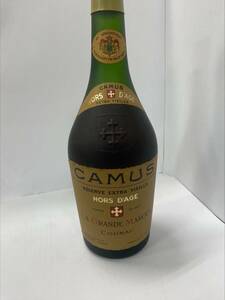 #4243　未開栓　CAMUS COGNAC HORS D'AGE RESERVE EXTRA VIELLE LA GRANDE MARQUE カミュ レゼルブ オルダージュ エクストラ ヴィエイユ