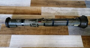 米軍　対戦車ロケットランチャー　AT4★無反動砲★トリガー、レバー、サイト可動品★ロケット発射済★火薬は、いっさい入っていません、