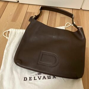 デルヴォー　デルボー　DELVAUX　ハンドバッグ　ブラウン