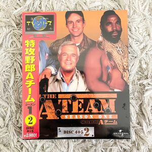 新品未開封　特攻野郎AチームDVD シーズン１　4＋5