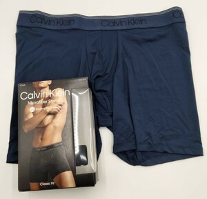 【Sサイズ】Calvin Klein(カルバンクライン) ボクサーパンツ ネイビー 1枚 メンズボクサーパンツ 男性下着 NB2570