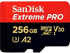 マイクロSDカード Extreme Pro 256GB 新品