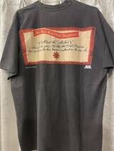 REDHOTCHILIPEPPERS レッチリ　XL Tシャツ rap tee band tee 古着　半袖 黒 ロック ブラック バンド _画像2