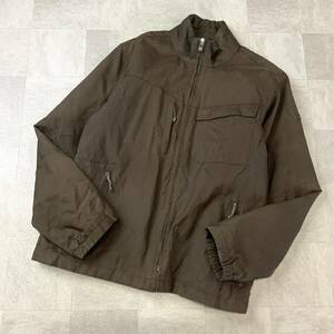 USA standard HELLY HANSEN Helly Hansen blouson jacket nylon jacket men's M size Brown outdoor camp 