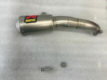 YZF-R25 14-21/R3 15-21、MT-25/03 15-20　アクラポビッチ AKRAPOVIC スリップオン 　アクラポビッチ スリップオンライン ステン_画像6