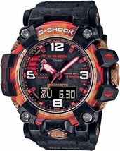 ♪♪未使用品 CASIO 電波ソーラー G-SHOCK 40th Anniversary Flare Red MUDMASTER GWG-2040FR-1AJR♪♪_画像7