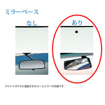 フロントガラス 日産 セレナ（～19・09センターバイザー付）(31270111) モールSET 2005(H17).05-2007(H19).01 C/NC25_画像4