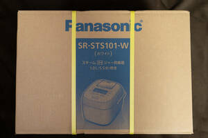 【新品未使用】Panasonic スチームIHジャー炊飯器 おどり炊き SR-STS101-W（ホワイト）