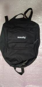 20AW Supreme Canvas Backpack　シュプリーム　キャンパス　バックパック　黒　