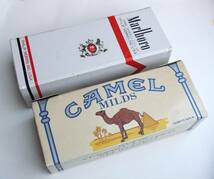 昭和レトロ カセットテープ ケース CAMEL Marlboro_画像2